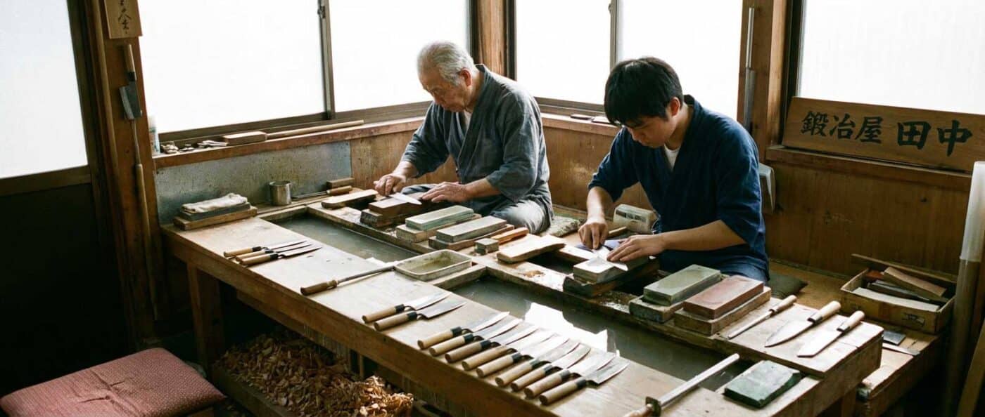 Onderhoud van Japanse messen